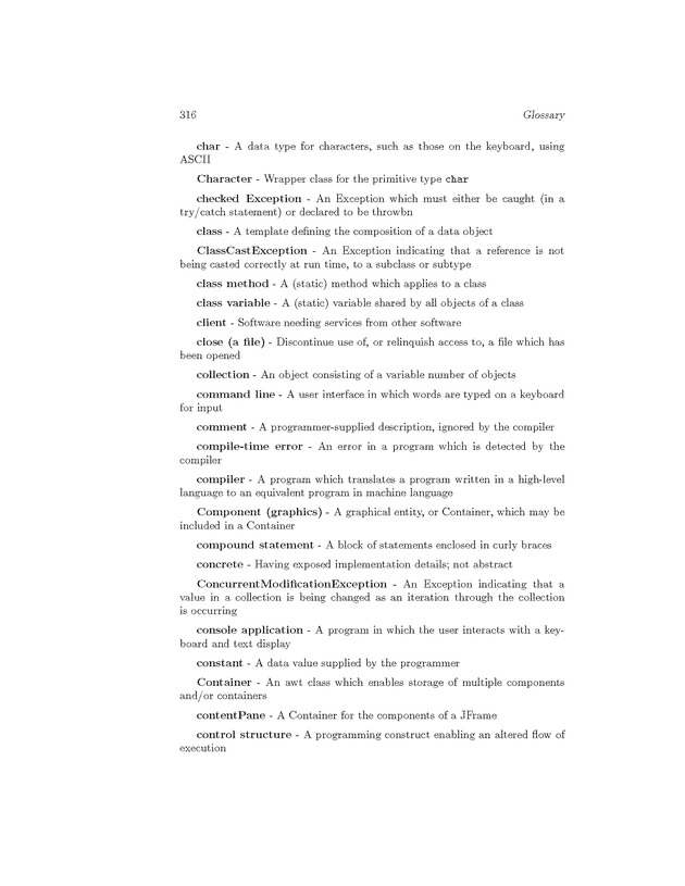 Introduction to Computer Science with Java Programming - Page 316